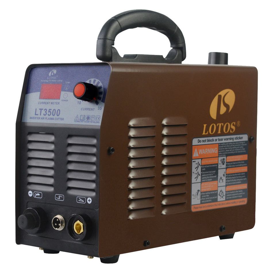 Lotos LT3500 35Amp 110V/120V Input Portable 2/5' Cut Air Plasma Cutter